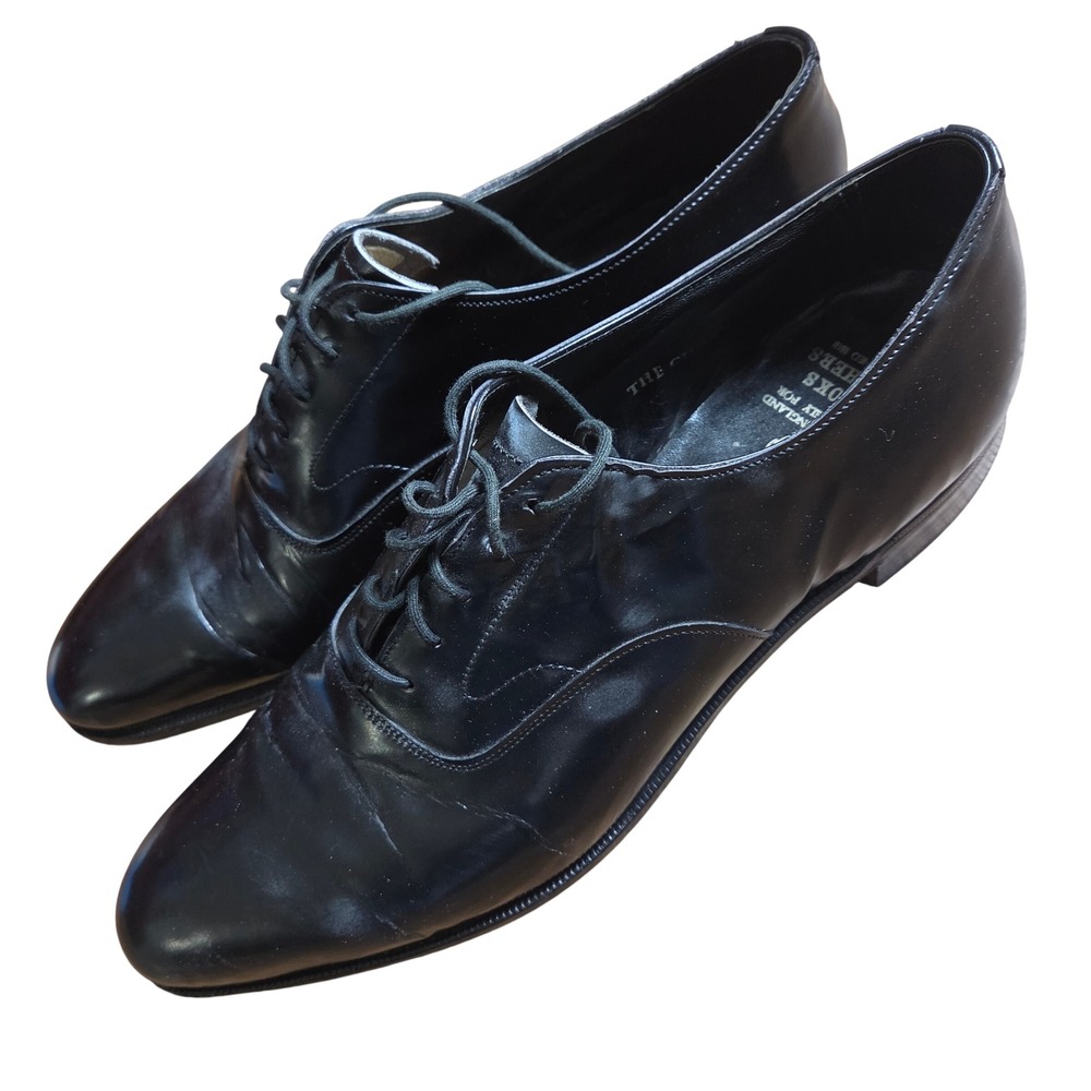 Brooks Brothers The Curzon Leather Oxford Shoes 11.5 A England Quiet Luxury